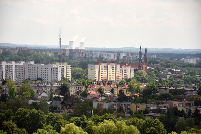 Widok z okien Wojewódzkiego Szpitala Specjalistycznego nr 5 w Sosnowcu jest powalający. Zobaczcie