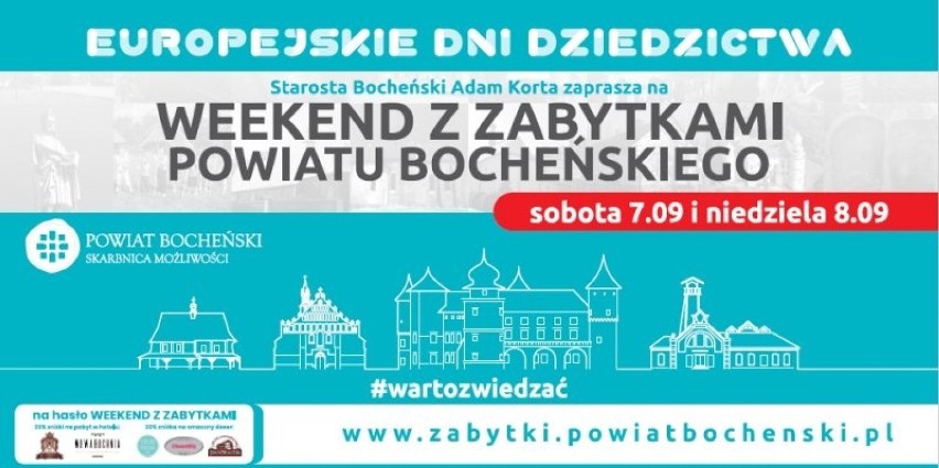 Bochnia. Weekend z zabytkami już po raz dwunasty. Będzie można za darmo zwiedzić ponad 30 obiektów