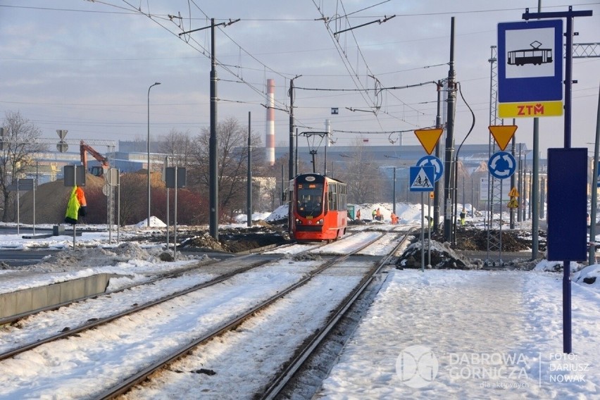 Tak ostatnio wyglądały prace przy budowie nowego torowiska...