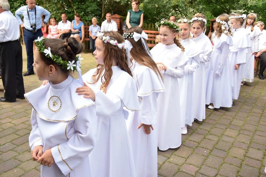 Dzieci w Mieścisku przystąpiły do Pierwszej Komunii Świętej