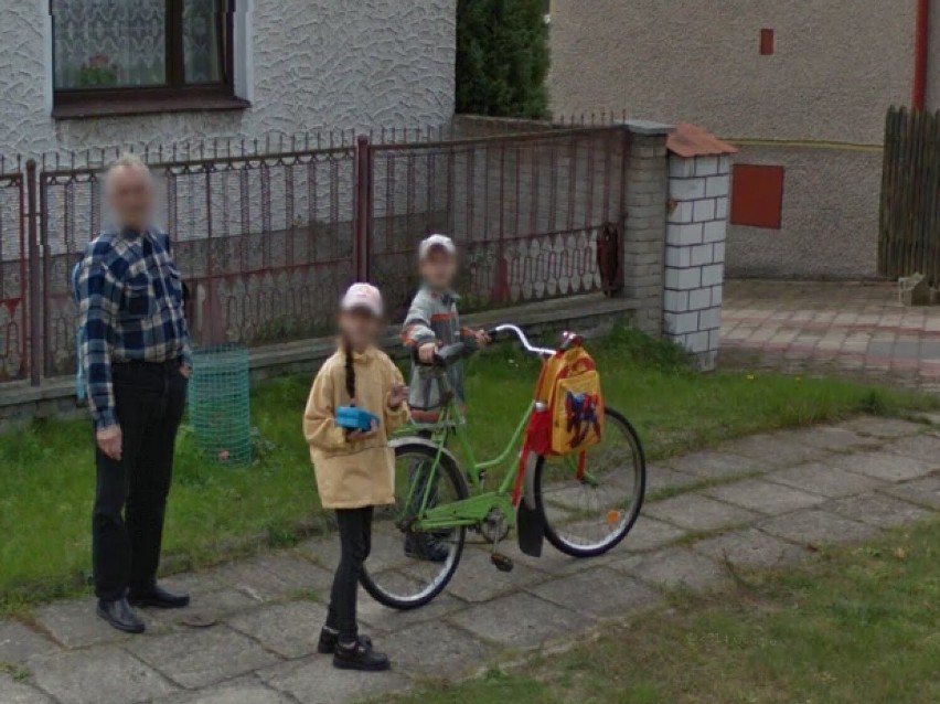 Mieszkańcy Działoszyna na Google Street View. Tak żyło miasto 10 lat temu