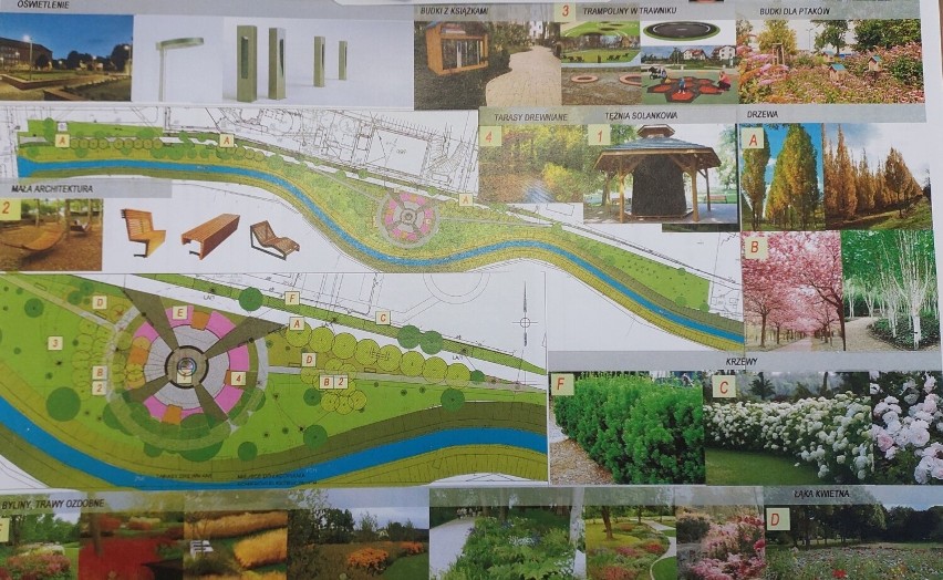 Wielkie plany na „Promenadę” w Opatowie. Będą kwiaty, drzewa, tężnia i pole kamperowe. Jest projekt