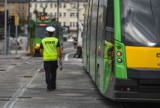 MPK: Awaria torowiska w centrum Poznania. Tramwaje kursowały objazdami