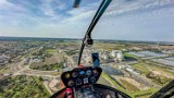 Magia miasta uchwycona z pokładu helikoptera. Was też zachwycają te widoki? 