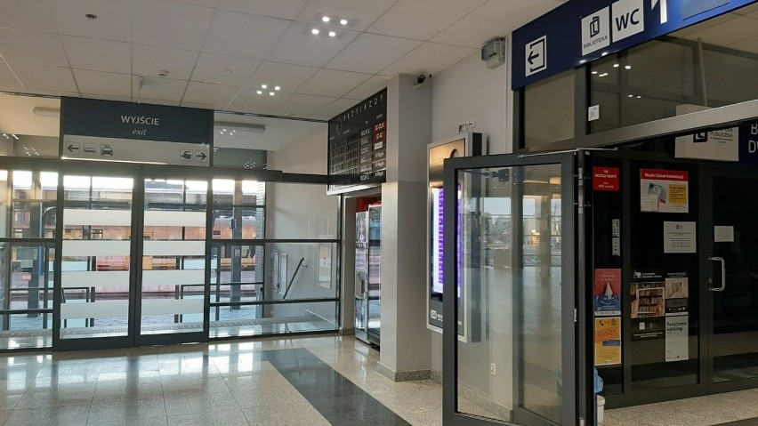 Leszczyński dworzec po modernizacji