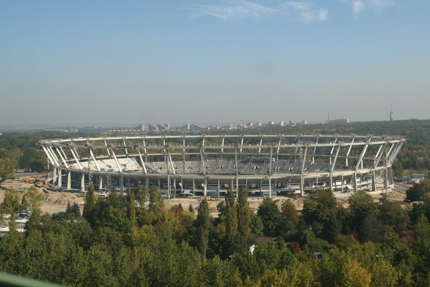 Stadion Śląski [ZDJĘCIA]. Zobacz najnowsze fotki z budowy Stadionu Śląskiego