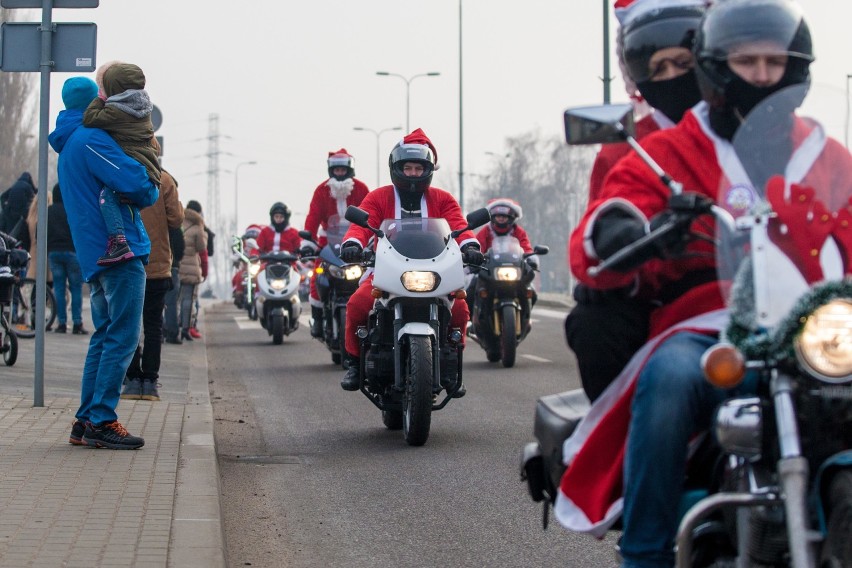 Mikołaje na motocyklach w Trójmieście, 1 grudnia 2018