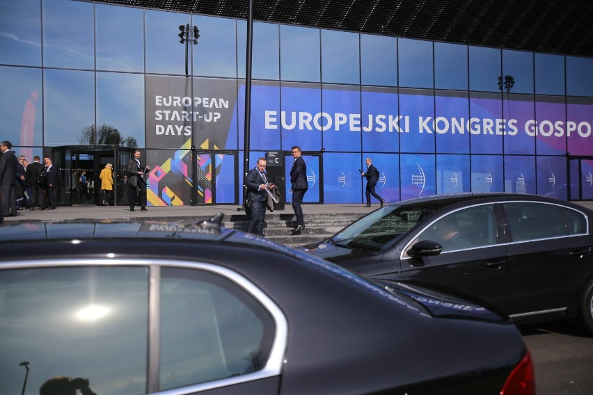 Europejski Kongres Gospodarczy w Katowicach 2017... i samochody VIP-ów [ZDJĘCIA]