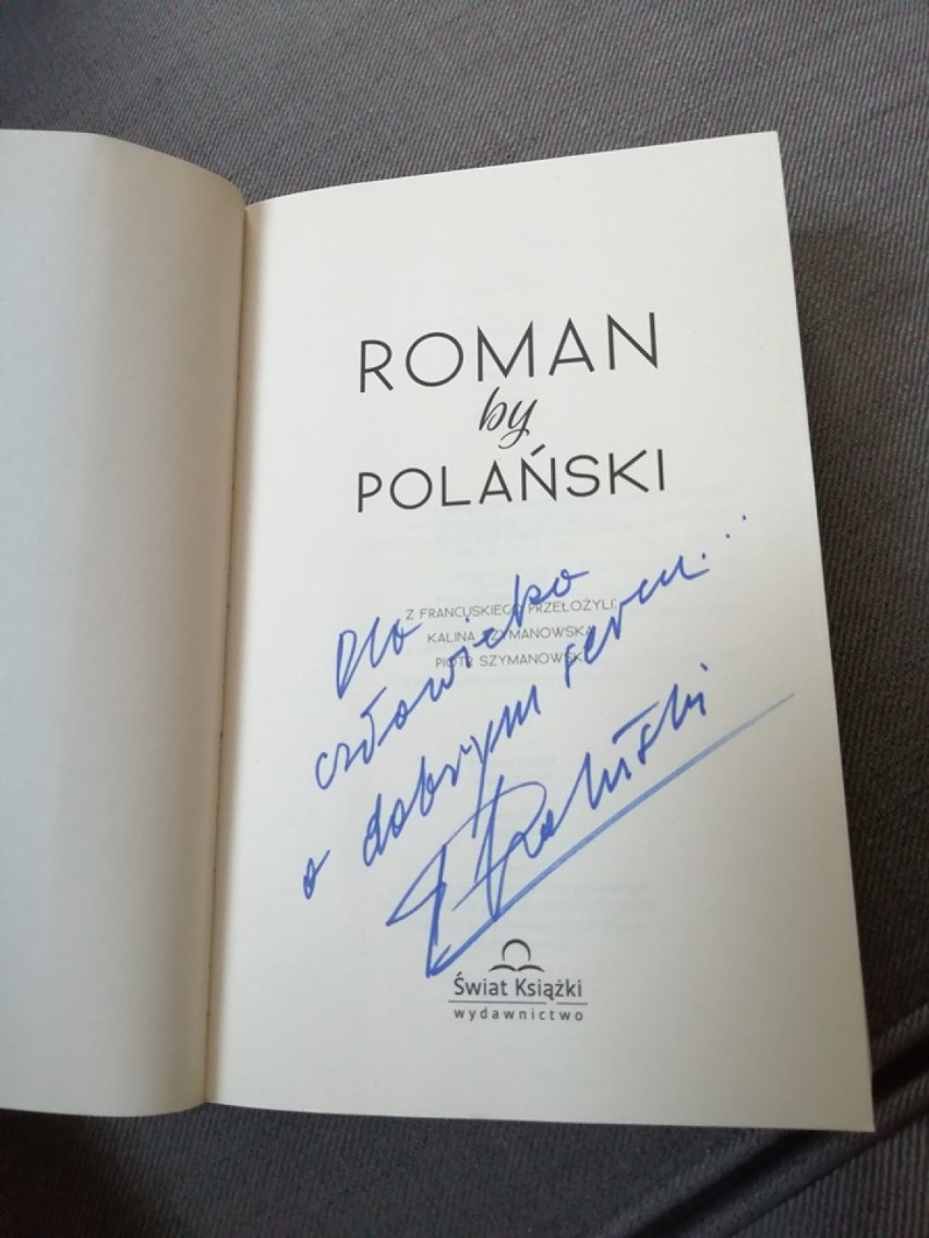 Wylicytuj biografię Romana Polańskiego z jego osobistą dedykacją i pomóż ciężko chorej Agnieszce