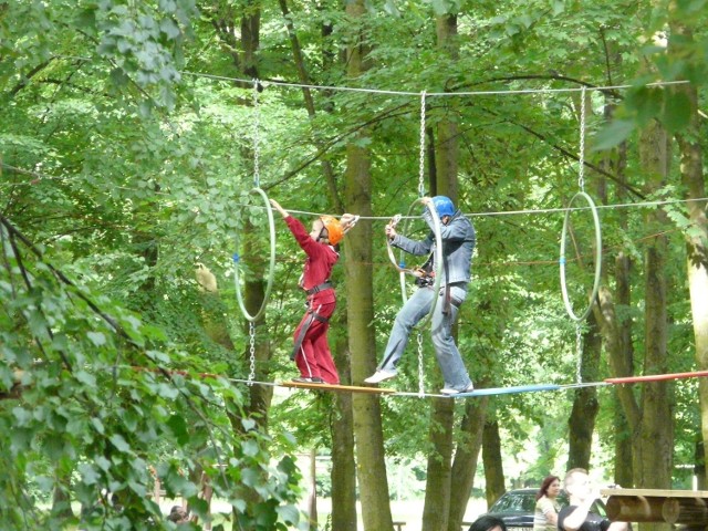 Park cieszy się zainteresowaniem dzieci i dorosłych