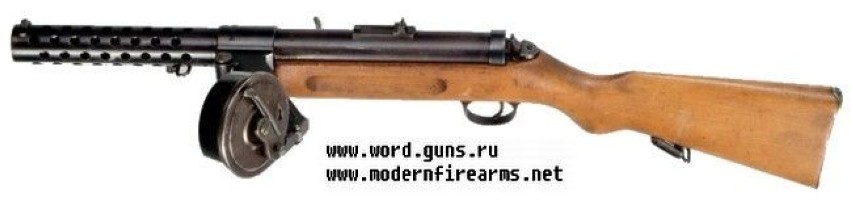 Bergmann / Schmeisser MP-18/I SMG, 32-nabojowy okrągły mag.