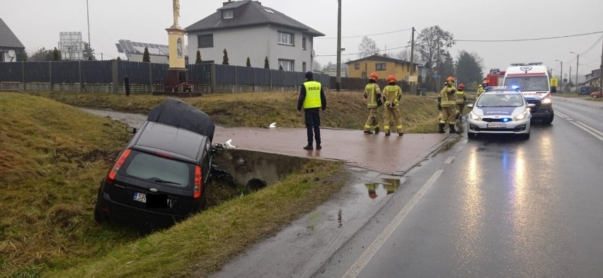 Wypadek na Mikołowskiej w Przegędzy