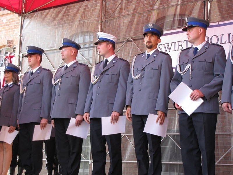 Święto Policji w Tczewie - odznaczenia, nagrody i awanse