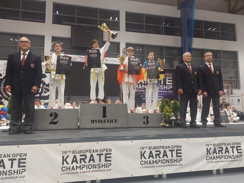 Karatecy z OKKK na podium 19. Mistrzostw Europy Open i Pucharu Europy w Myślenicach