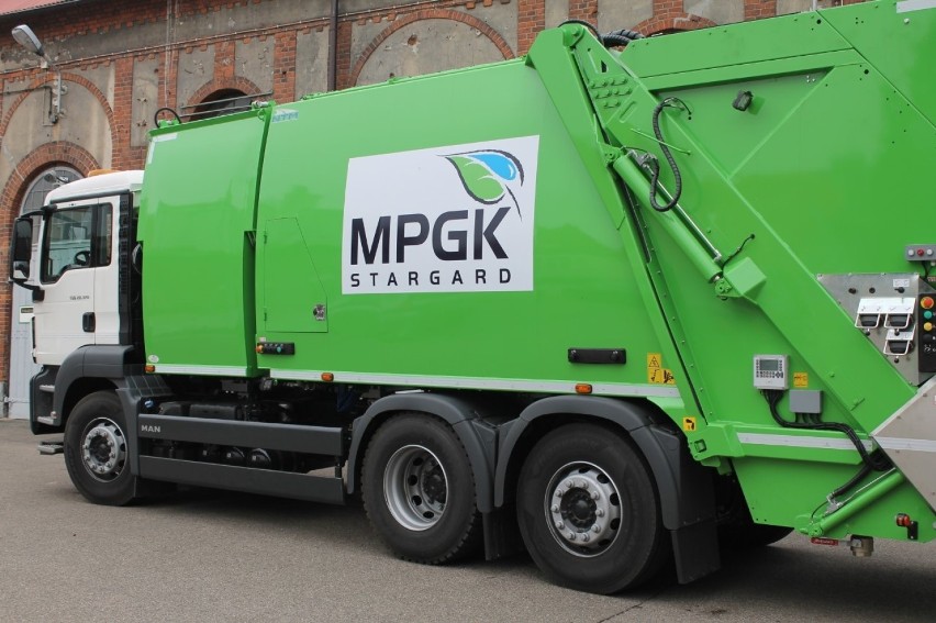 Stargardzkie MPGK chwali się nową śmieciarką