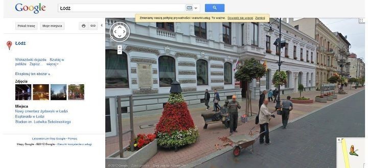 Cała Łódź w Google Street View. Idź na wirtualny spacer!