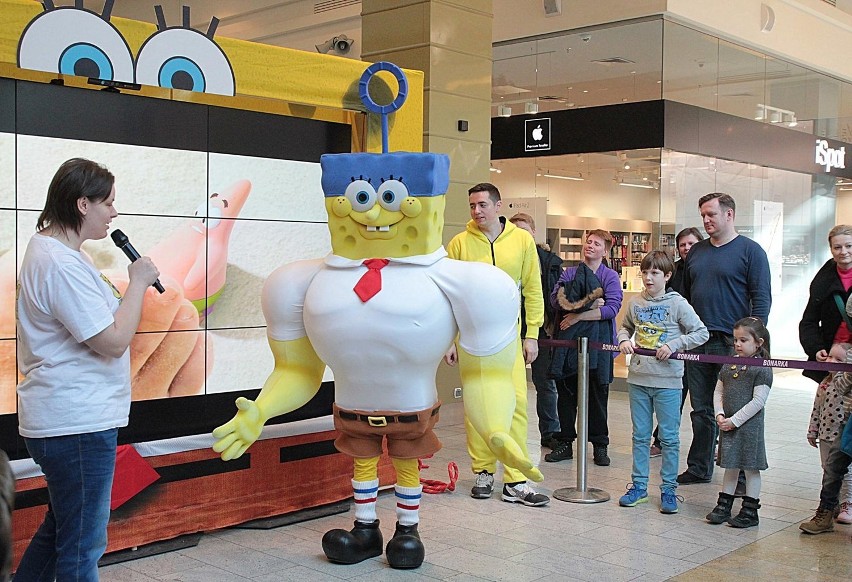 Premiera SpongeBob. Sobota z bohaterami filmu w Krakowie [ZDJĘCIA]