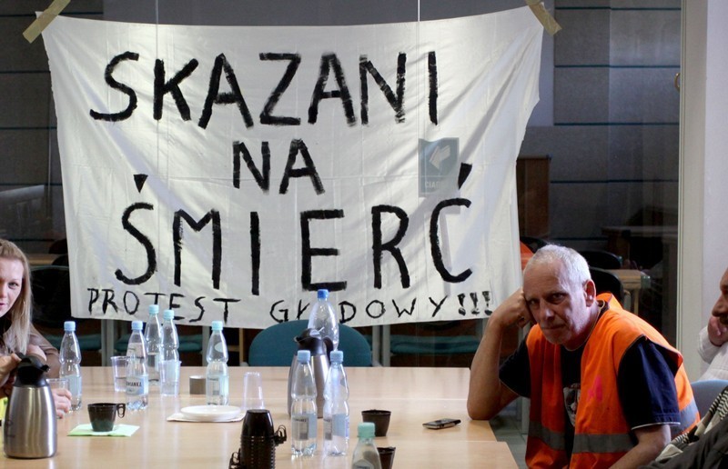 Gdynia: Protest głodowy w Urzędzie Miasta w Gdyni