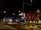 Wypadek na skrzyżowaniu Focha, Dworcowej i Włodka w Grudziądzu