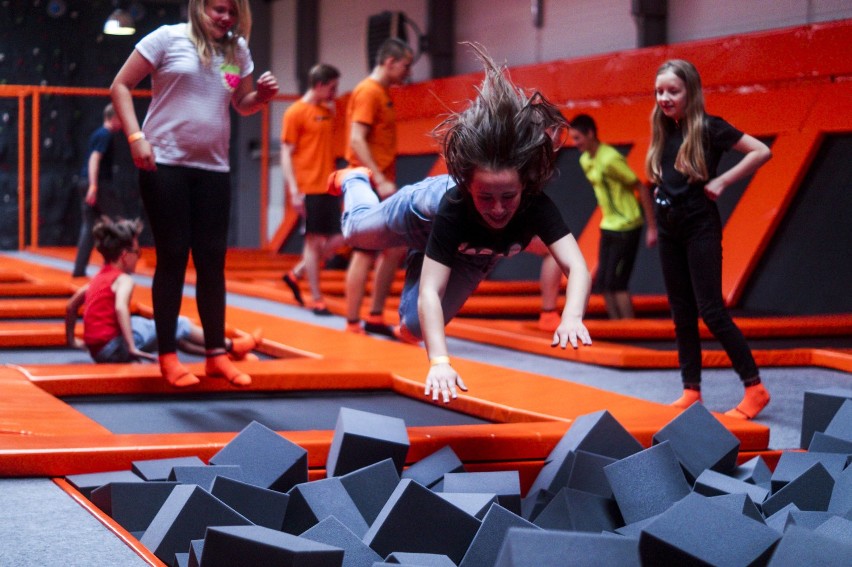 Wielkie otwarcie parku trampolin w Inowrocławiu [zdjęcia]