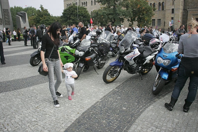 Parada motocykli w Poznaniu - 31 sierpnia 2013 r.