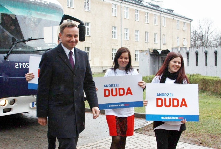 Andrzej Duda w Puławach