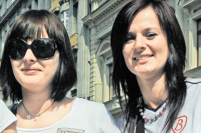 Od prawej: Anita Kwiatkowska i Ola Kruk