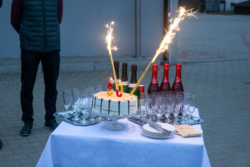 50. urodziny wozu strażackiego i podpisanie porozumienia w sprawie przekazania nowego sprzętu dla OSP w Korycinie 
