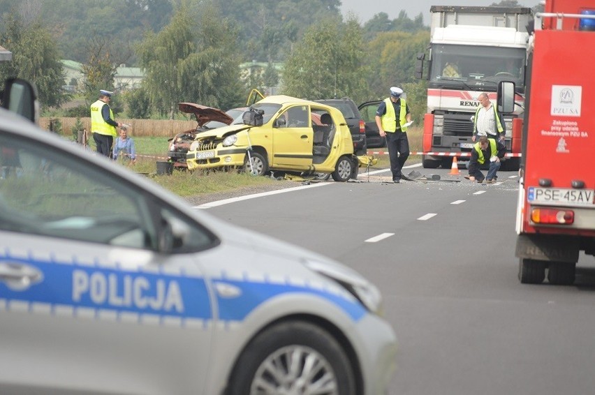 Wypadek w Szymanowie między Manieczkami i Śremem 16 września...