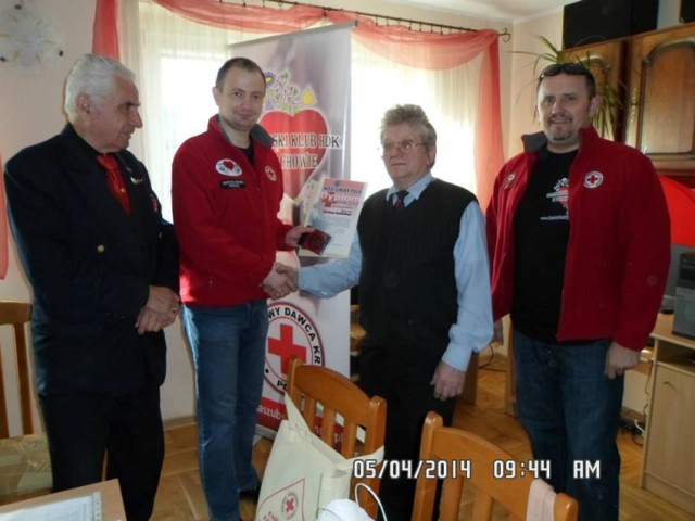 Kaszubski Klub HDK PCK Połchowo - akcja na pięciolecie