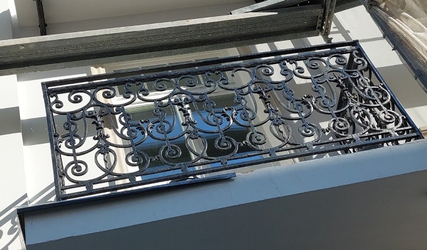 Żeliwne balustrady