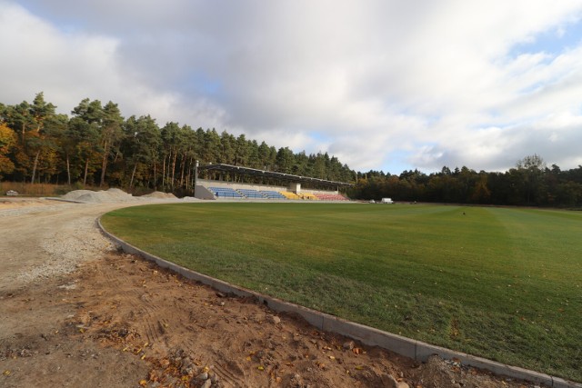 Trwa przebudowa stadionu w Radziejowie