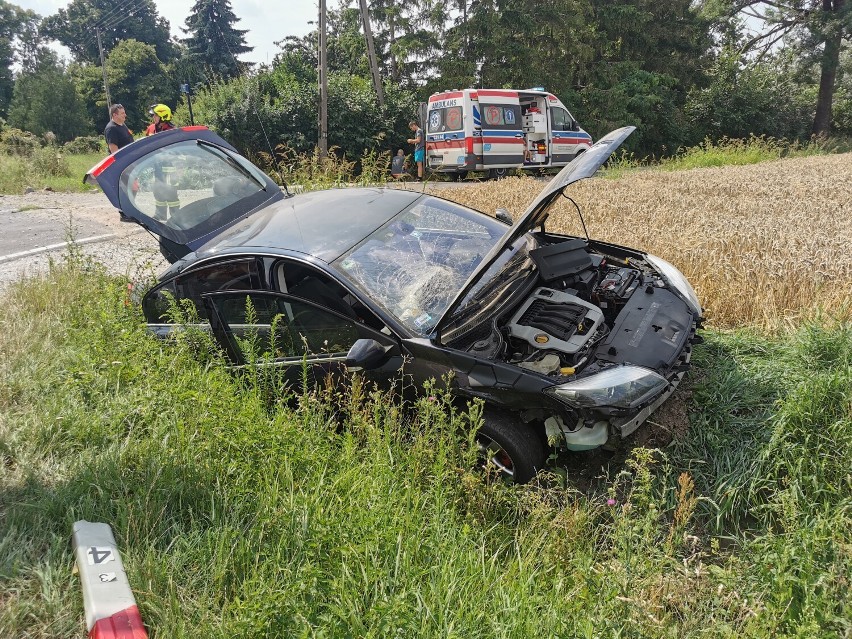 Wypadek na drodze Brześć Kujawski - Lubraniec