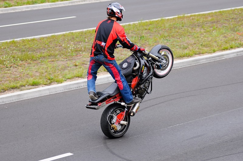 Razem Bezpiecznie 2013: Stunt motocyklowy