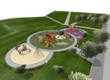 Dąbrowa Górnicza park Hallera: w miesiąc postawią nowy plac zabaw