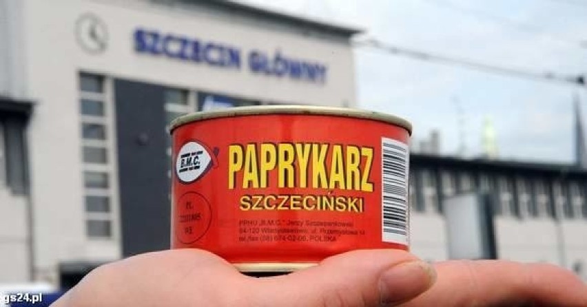 Paprykarz szczeciński – sprzedawane w puszkach konserwowych...