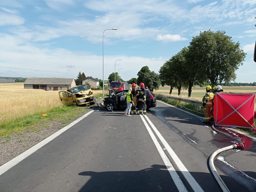 Na miejscu pracowało pięć jednostek Państwowej oraz...