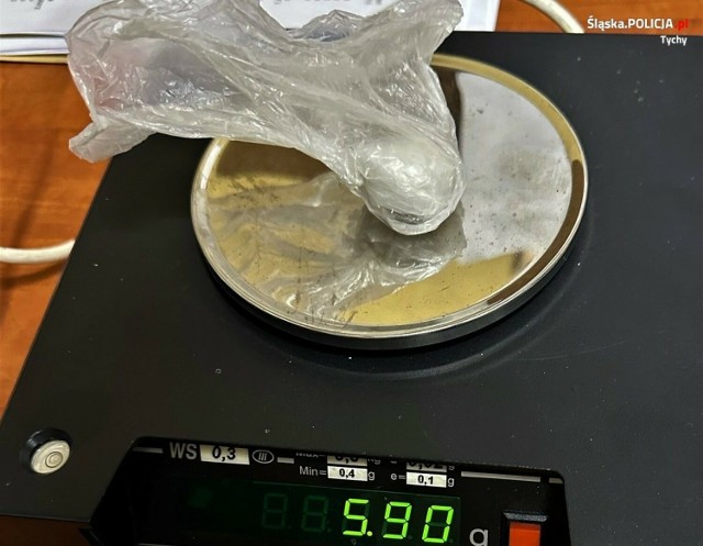 Mieszkaniec Tychów miał przy sobie ponad 750 gramów narkotyków.