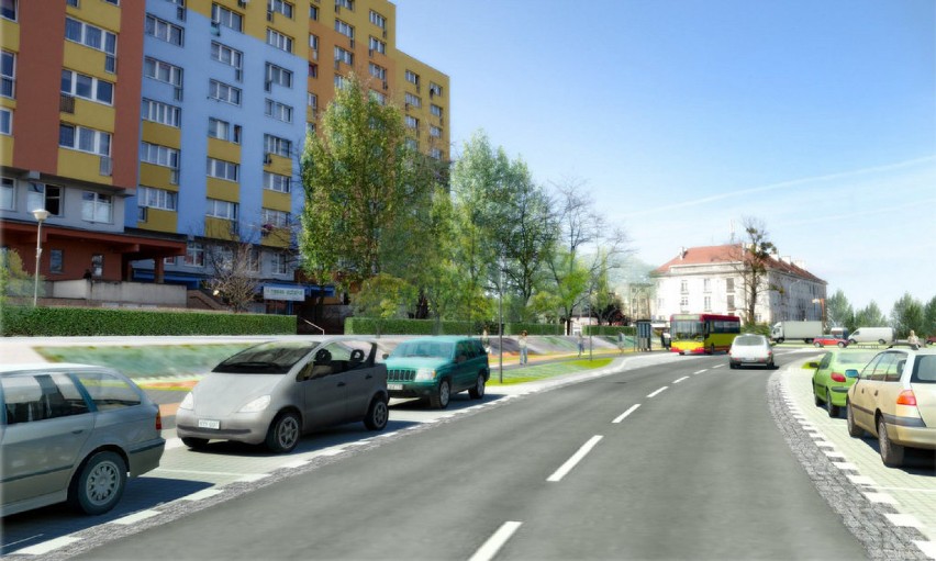Nowa ulica na Psim Polu ma odkorkować osiedle [MAPA, WIZUALIZACJE]