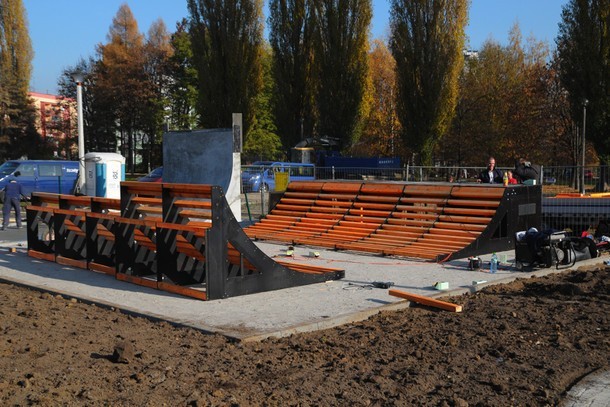 Tak wyglądał skate park niecałe dwa miesiące temu