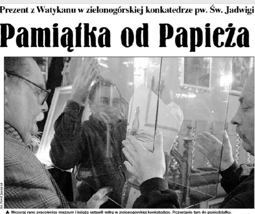 Jan Paweł II zmarł 2 kwietnia 2005 r. W Gorzowie był 2...