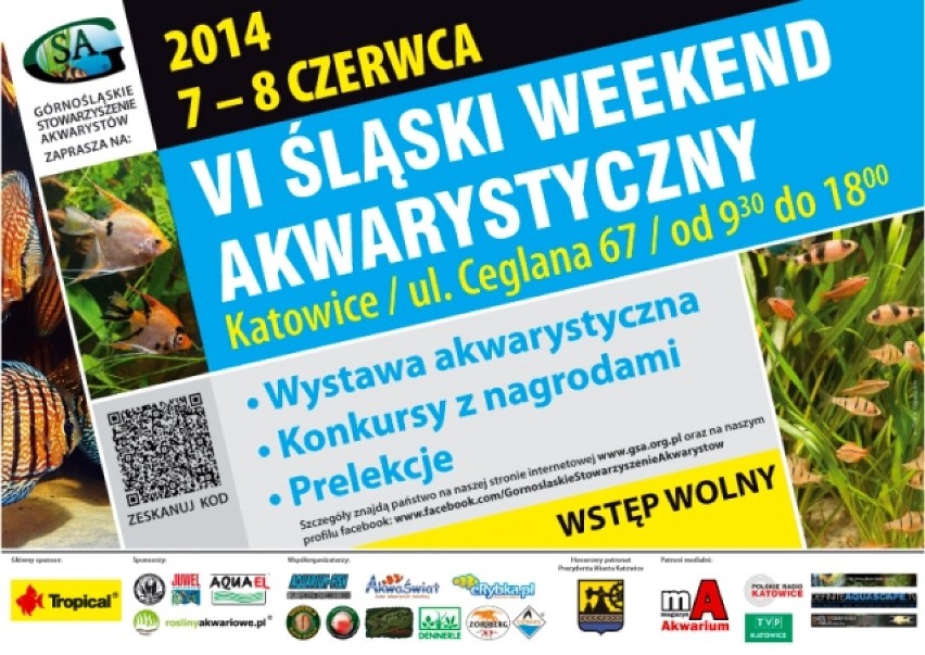 Zapraszamy na VI Śląski Weekend Akwarystyczny, który...