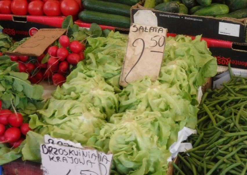 Ceny warzyw i owoców na targowisku Korej w Radomiu. Zobaczcie zdjęcia