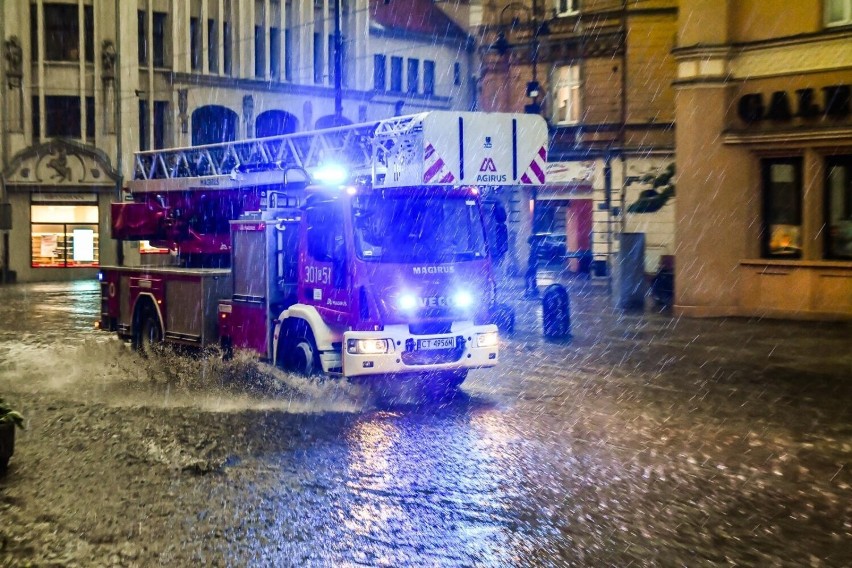 Potężna burza przeszła dzisiaj późnym popołudniem przez...