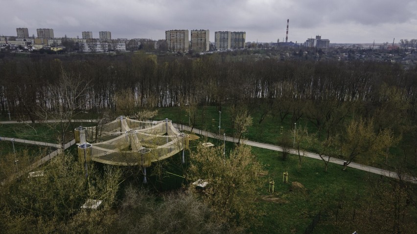 Park linowy w Gnieźnie będzie otwarty już w piątek
