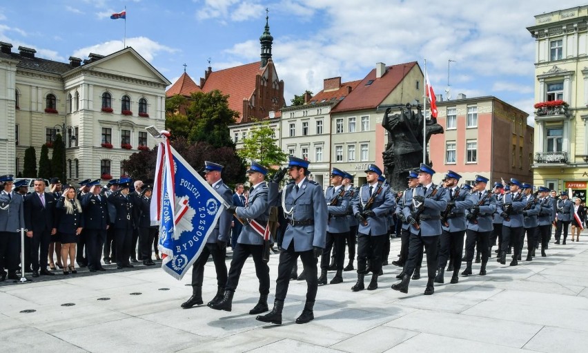 Podczas dzisiejszych Wojewódzkich Obchodów Święta Policji...