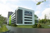 Nowy budynek szpitala z lądowiskiem dla helikopterów przy ul. Wołoskiej