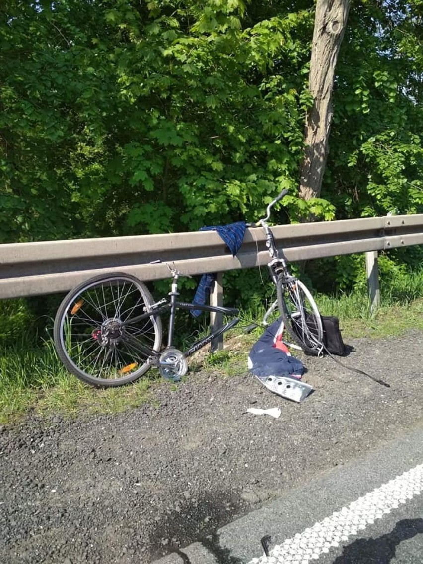 Tragiczny wypadek na drodze Włocławek - Płock. Nie żyje 24-latek [zdjęcia]