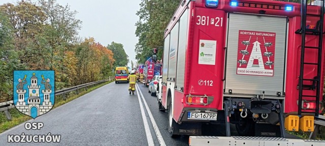 Śmiertelny wypadek miał miejsce na drodze pomiędzy miejscowościami Cisów a Kożuchów.