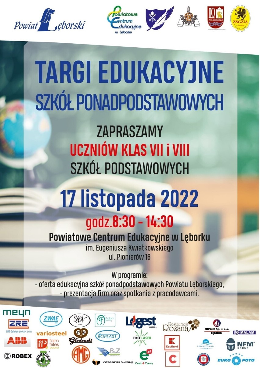 Powiatowe Centrum Edukacji zaprasza na Targi Edukacyjne